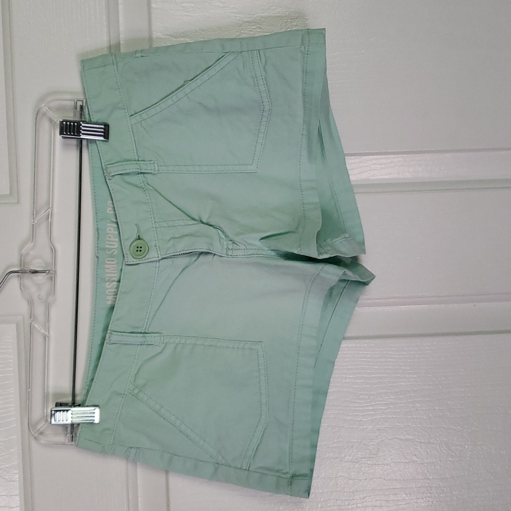 Mossimo mint green shorts